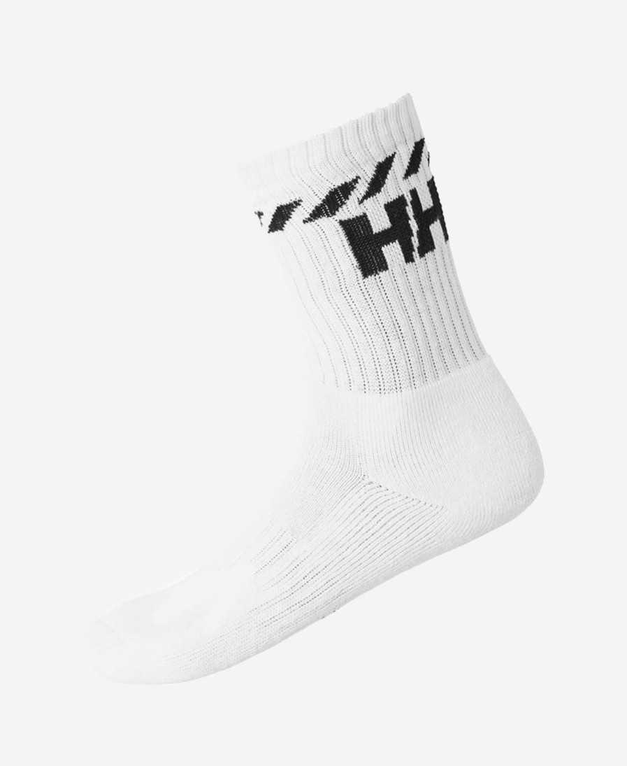 Helly Hansen Cotton Sport Sock 3Pk 001-White Clearance