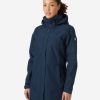 Helly Hansen W Aden Long Jacket Navy New