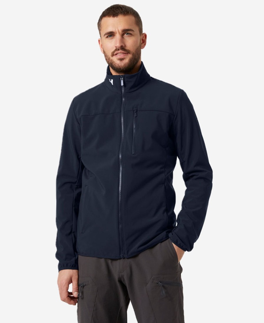 Helly Hansen Crew Softshell Jacket 2.0 597-Navy Wholesale