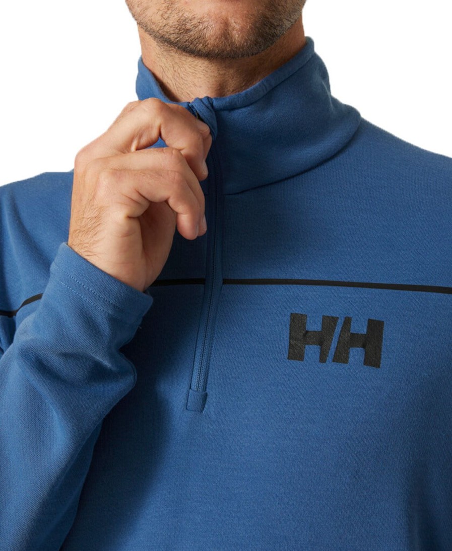 Helly Hansen Hp 1/2 Zip Pullover 636-Azurite Clearance