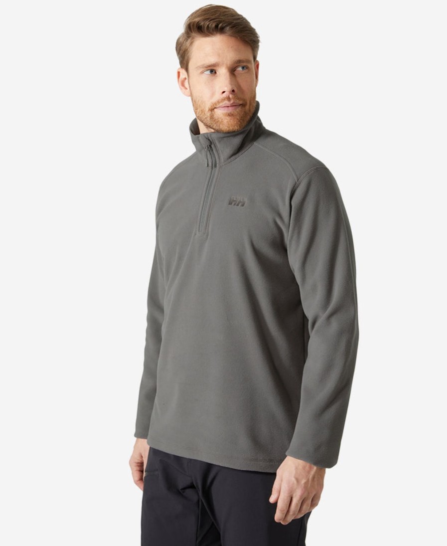 Helly Hansen Daybreaker 1/2 Zip Fleece 876-Concrete Clearance