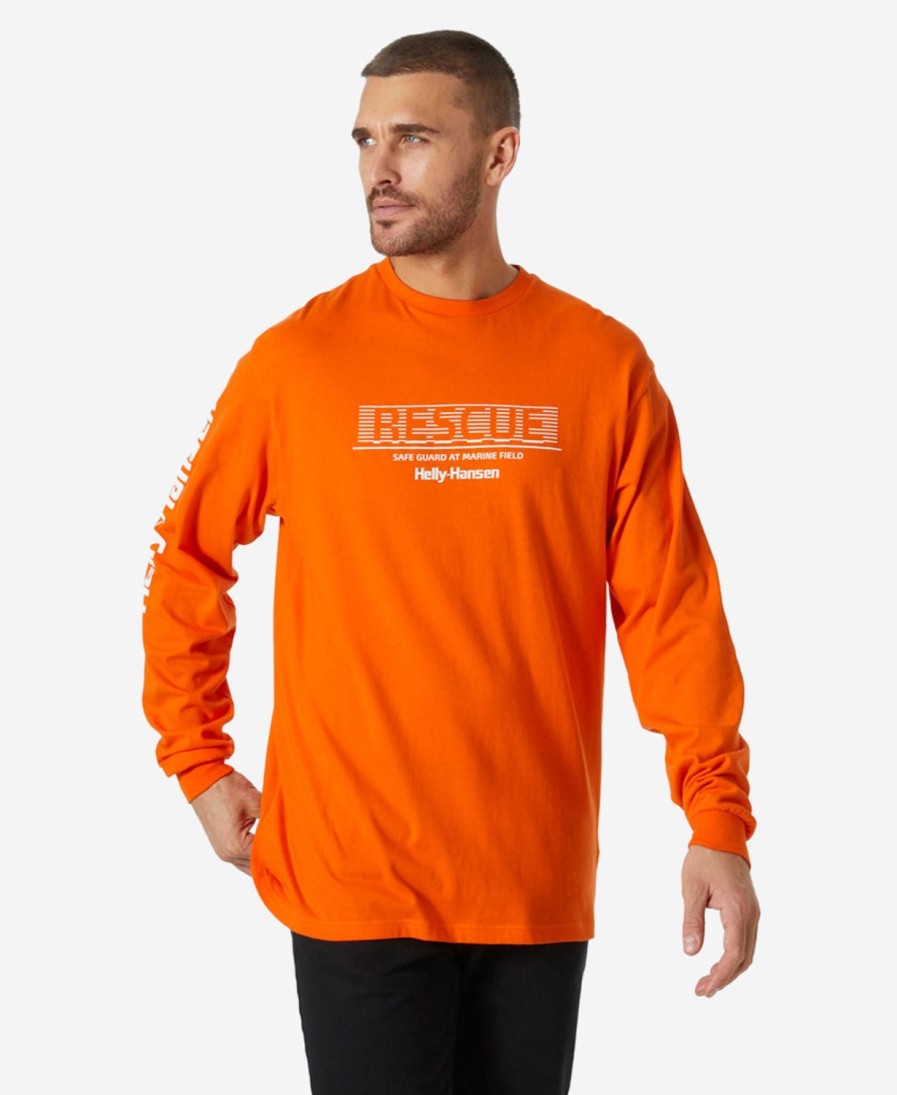 Helly Hansen Yu Long Sleeve 226-Bright-Orange Best