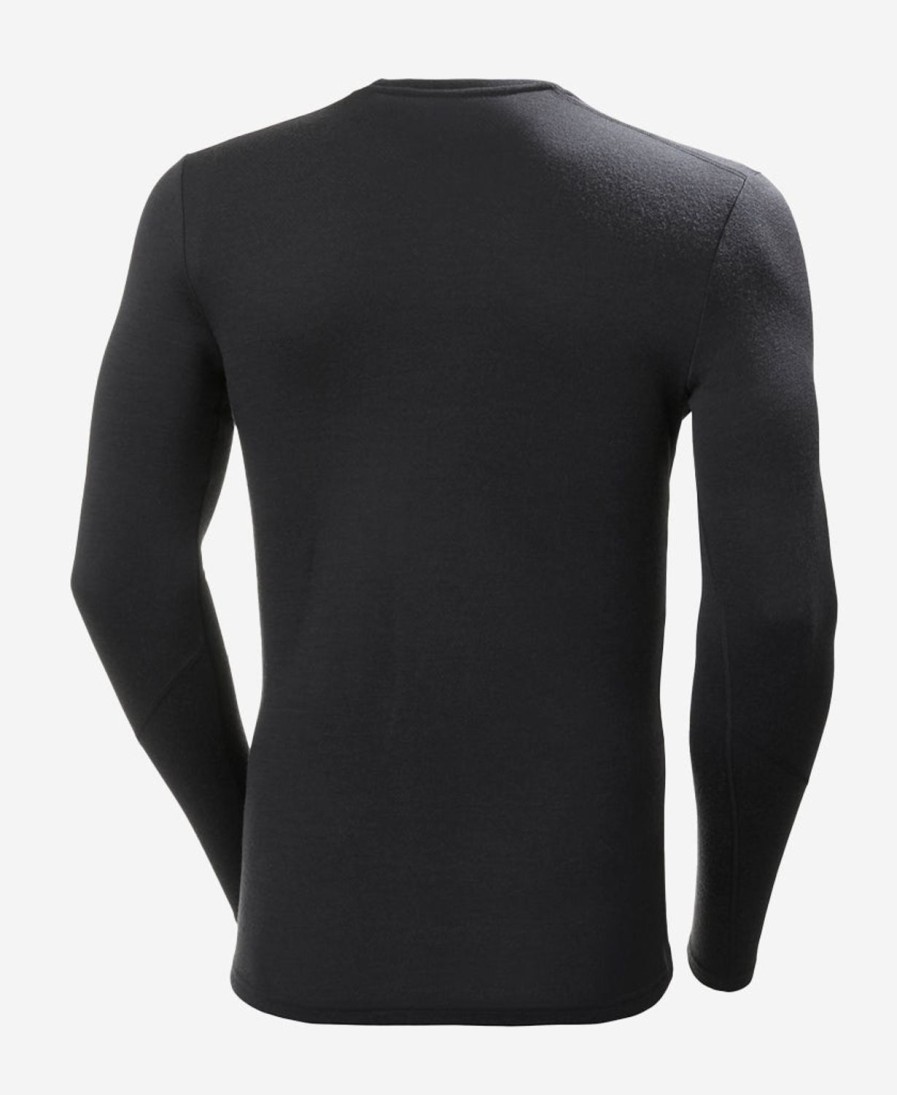 Helly Hansen Lifa Merino Midweight Crew 990-Black Hot