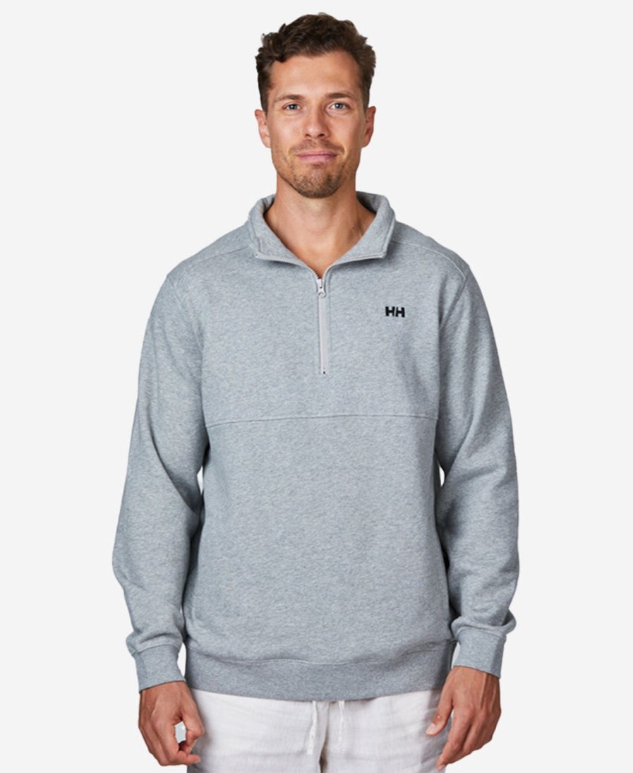 Helly Hansen Half Zip Fleece 949-Grey-Melange New