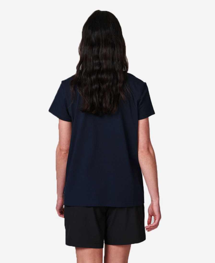 Helly Hansen W Hh Logo T-Shirt 598-Navy Best