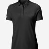 Helly Hansen W Crew Tech Polo 990-Black Best