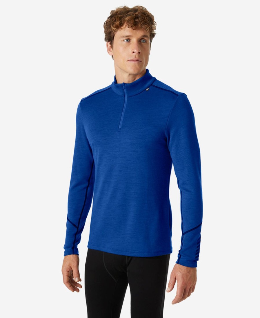 Helly Hansen Lifa Merino Midweight 1/2 Zip 543-Cobalt-2-0 Best