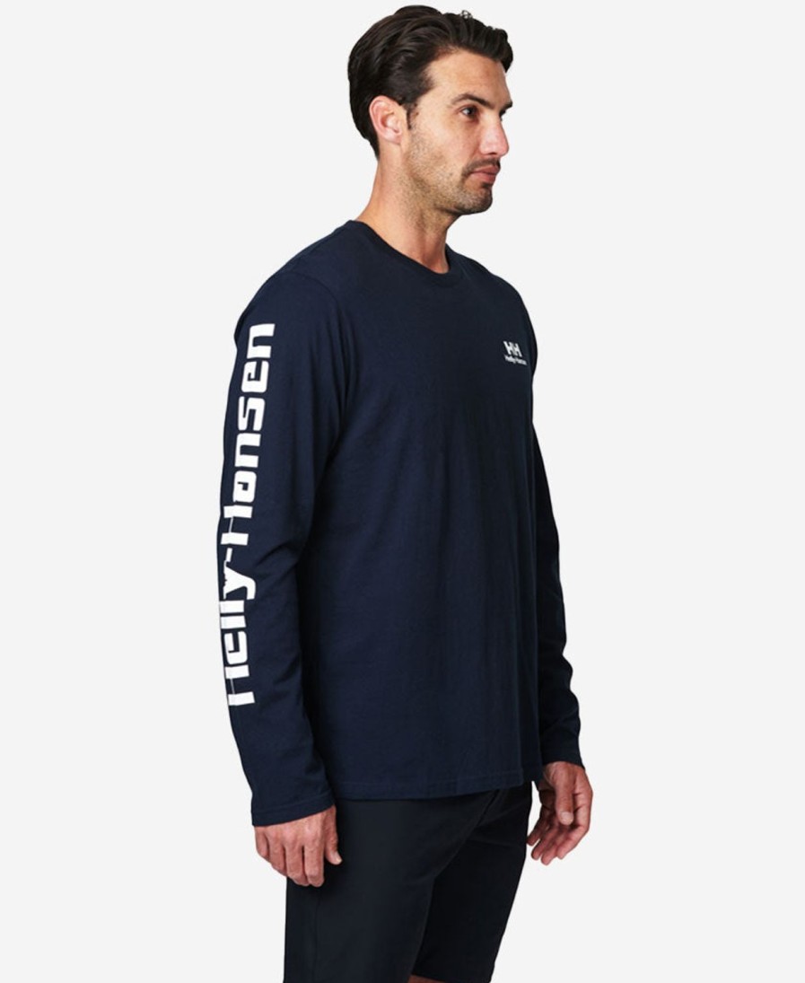 Helly Hansen Yu L/S T-Shirt 597-Navy Wholesale