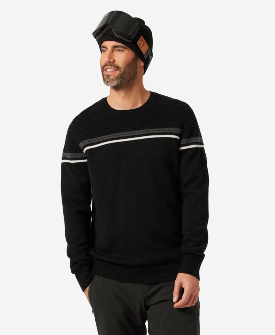 Helly Hansen Carv Knitted Sweater 990-Black Clearance