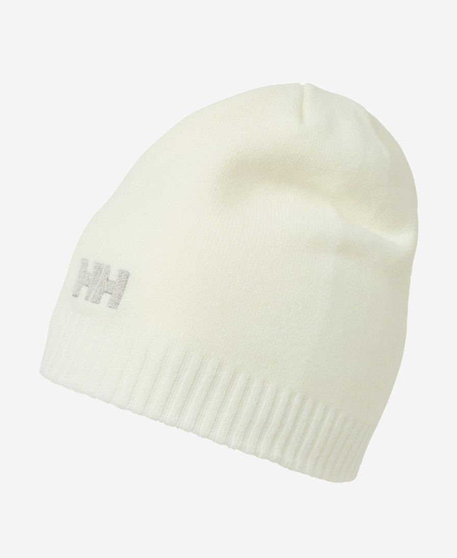 Helly Hansen Brand Beanie 001-White Best