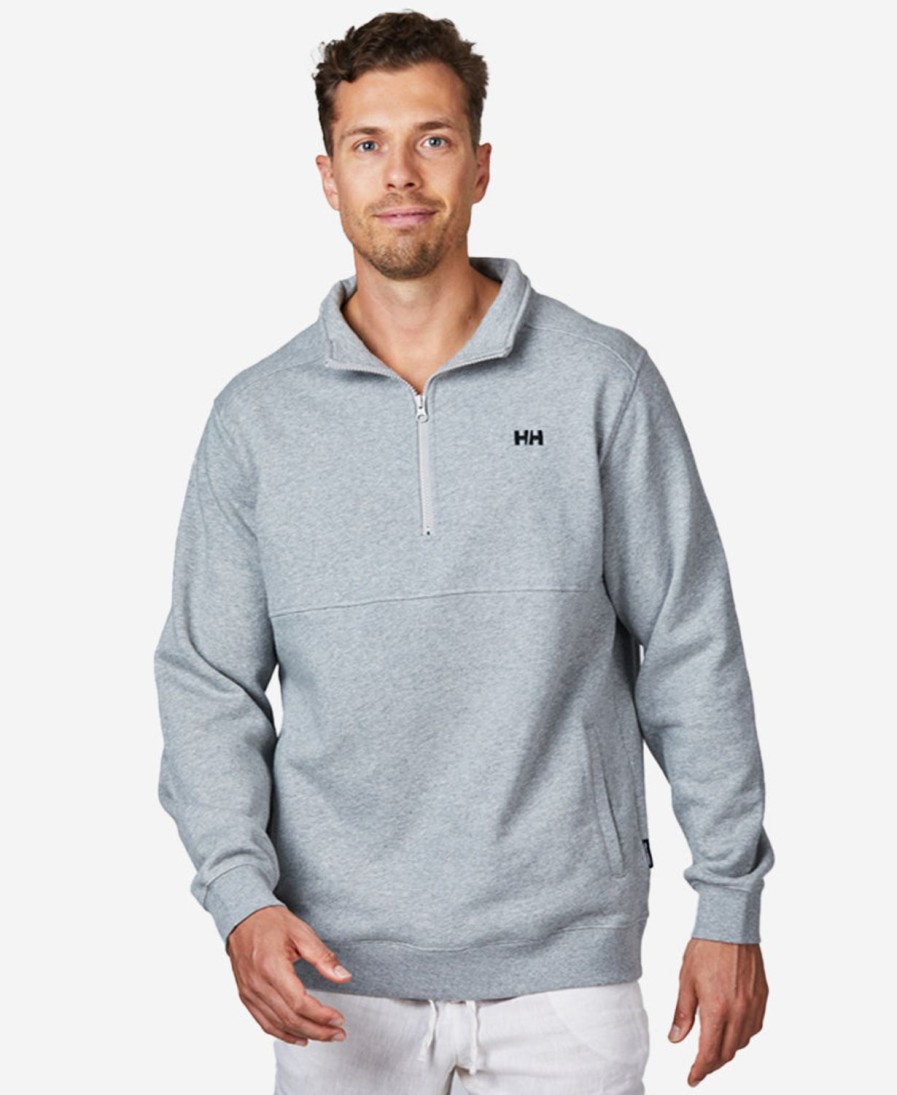 Helly Hansen Half Zip Fleece 949-Grey-Melange Hot