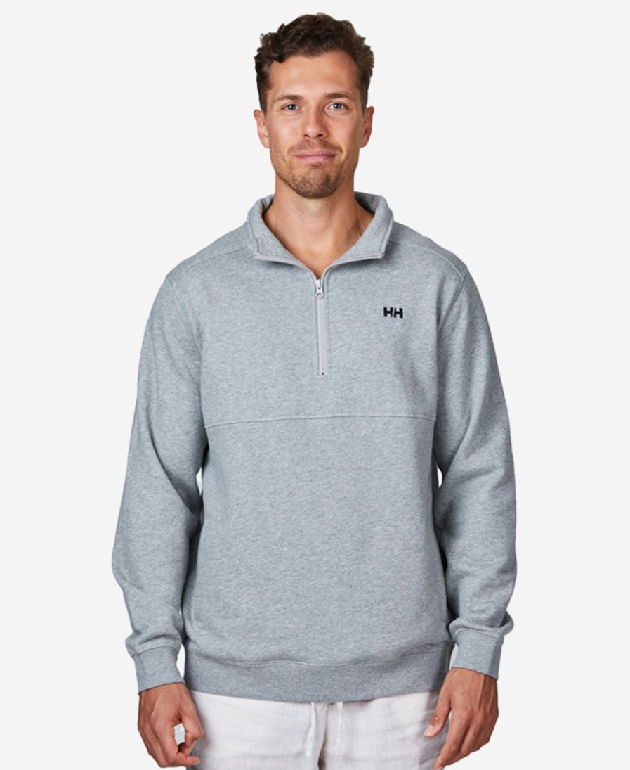 Helly Hansen Half Zip Fleece 949-Grey-Melange Hot