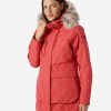 Helly Hansen W Coastal Parka 101-Poppy-Red Best