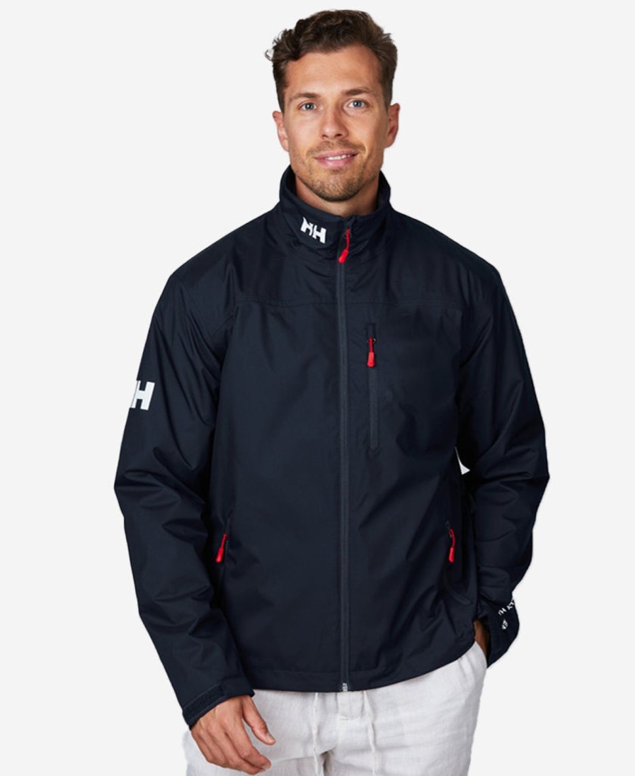 Helly Hansen Crew Midlayer Jacket Navy Best