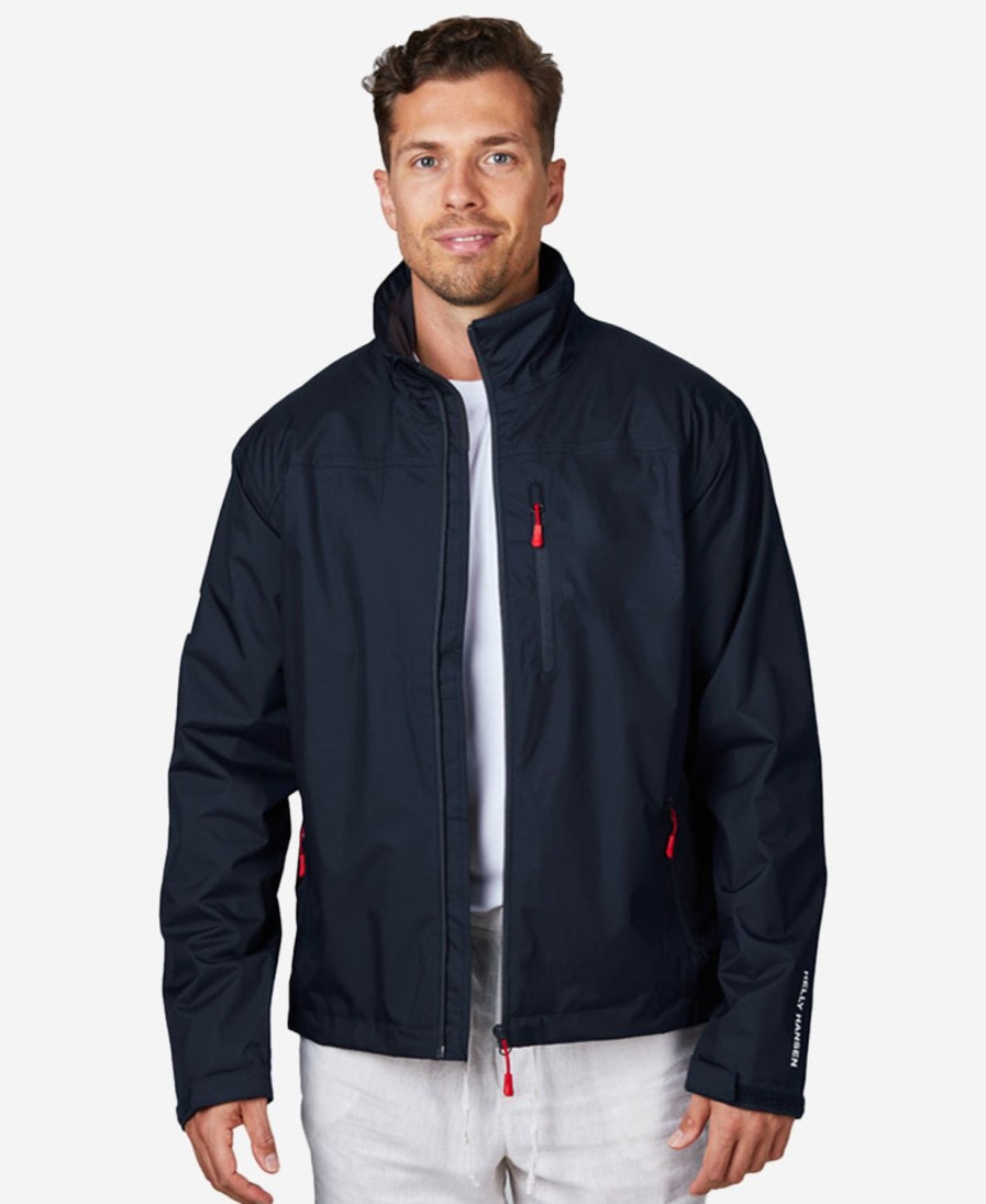 Helly Hansen Crew Midlayer Jacket Navy Best