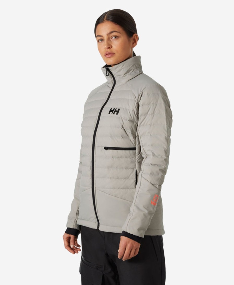 Helly Hansen W Elevation Lifaloft Down 917-Mellow-Grey Clearance