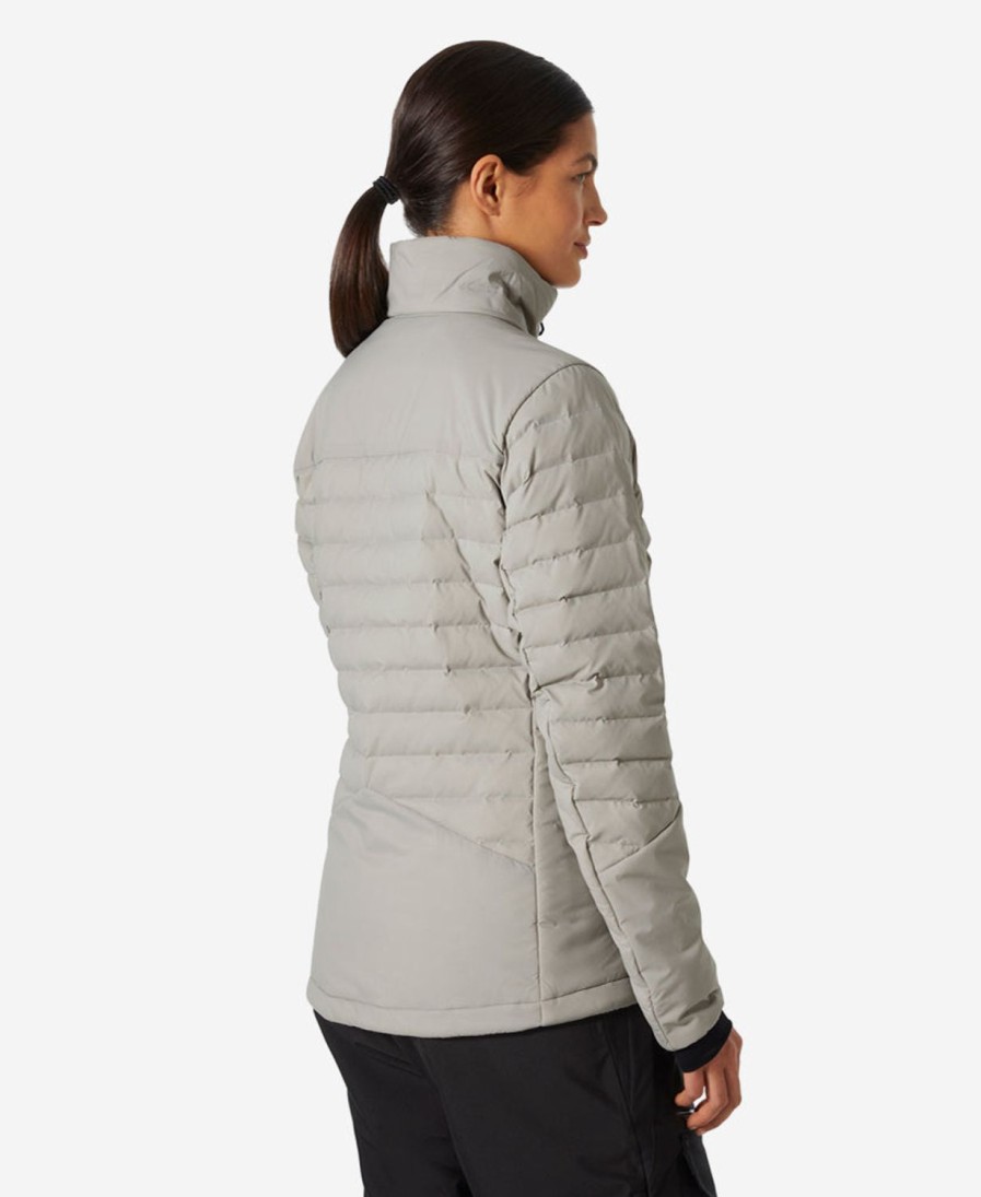 Helly Hansen W Elevation Lifaloft Down 917-Mellow-Grey Clearance