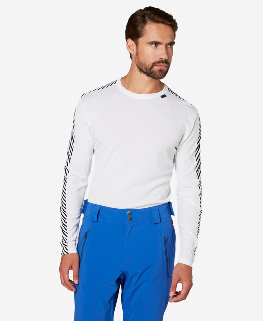 Helly Hansen Hh Lifa Stripe Crew White Best