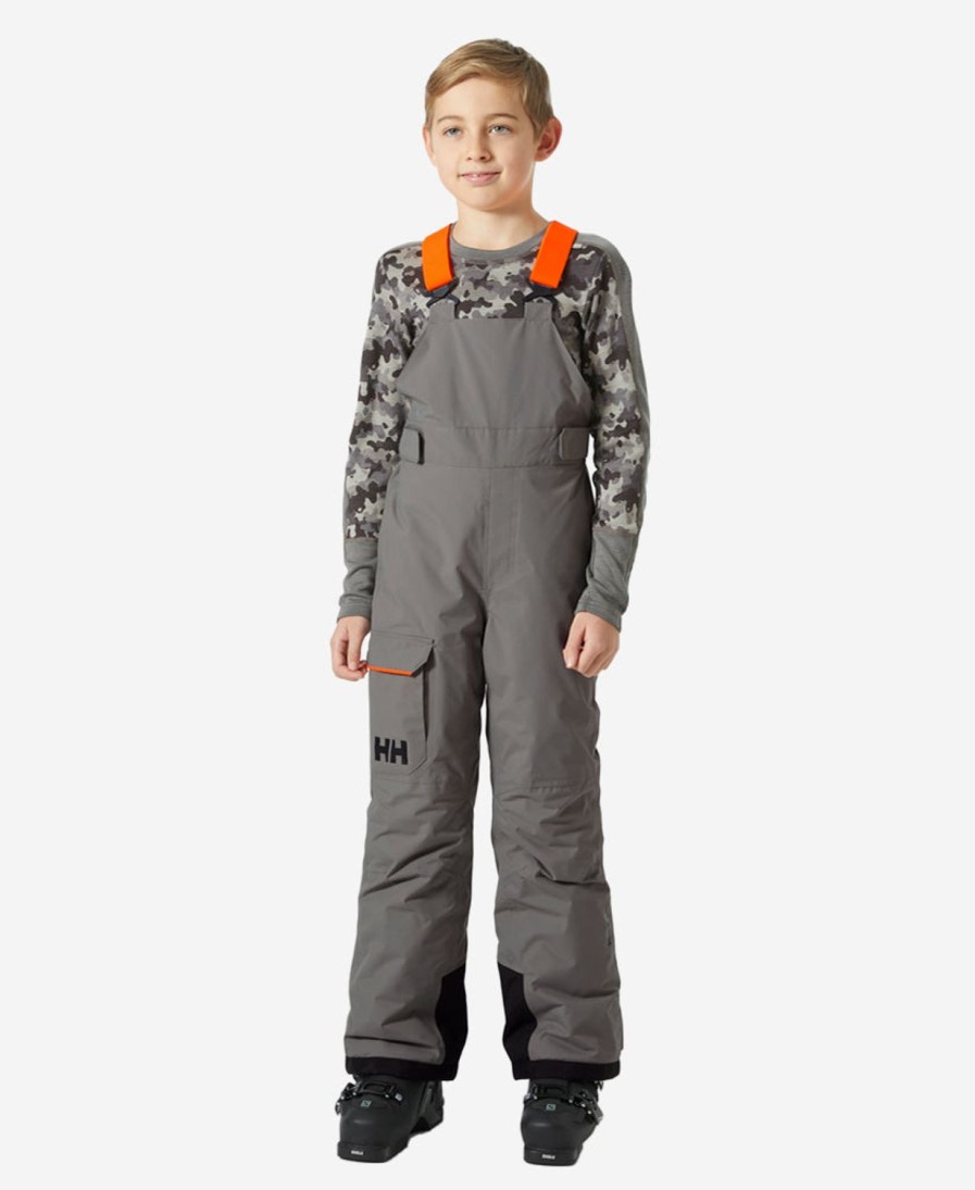 Helly Hansen Jr Summit Bib Pant 876-Concrete New