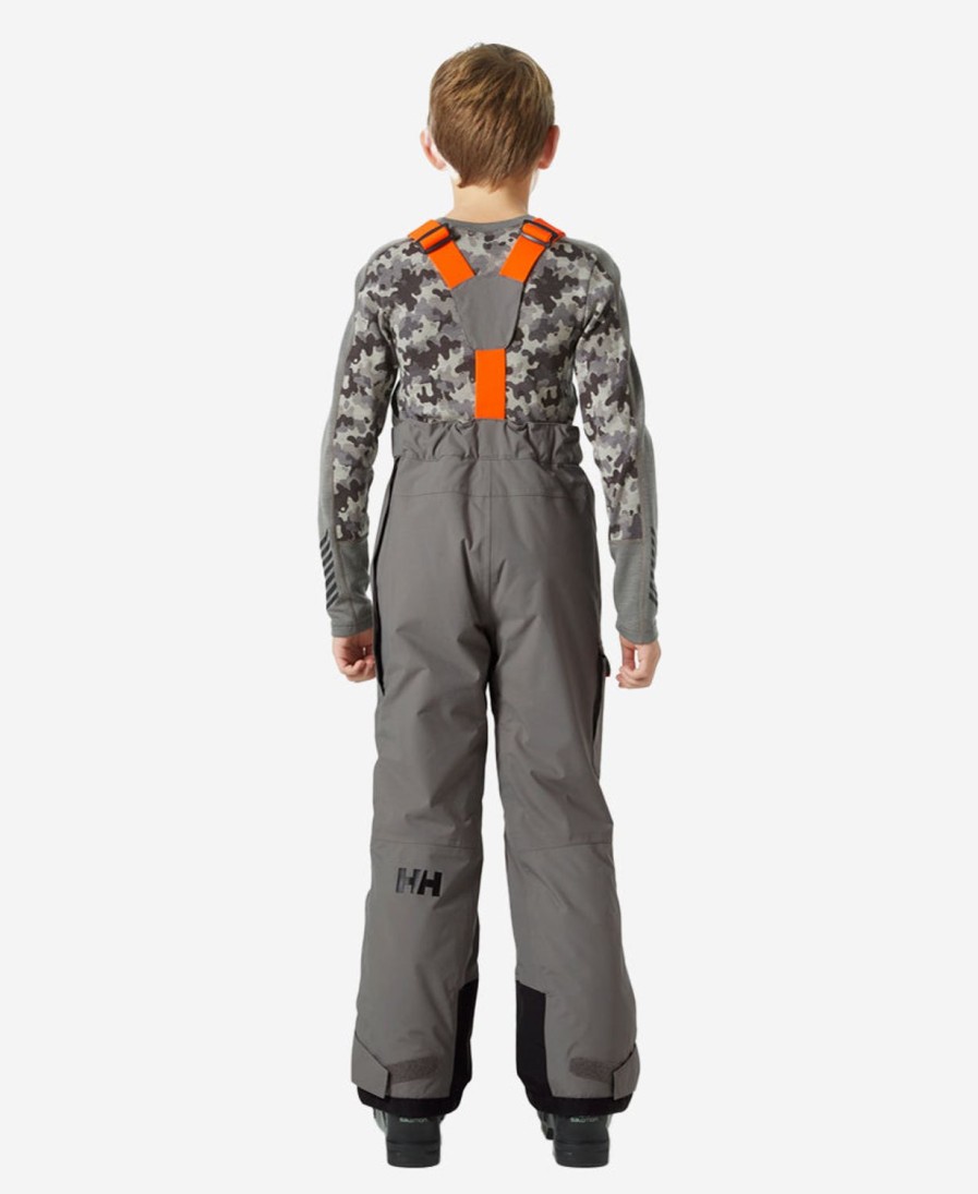 Helly Hansen Jr Summit Bib Pant 876-Concrete New