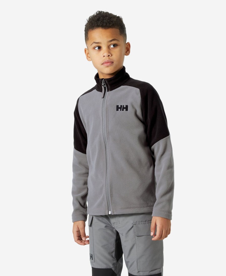 Helly Hansen Jr Daybreaker 2.0 Jacket 876-Concrete New