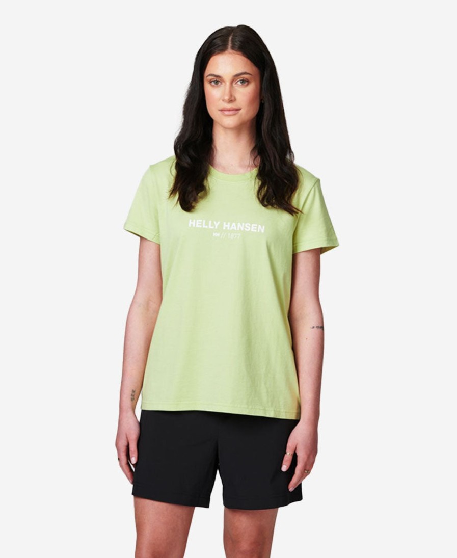 Helly Hansen W Allure T-Shirt 498-Iced-Matcha Clearance