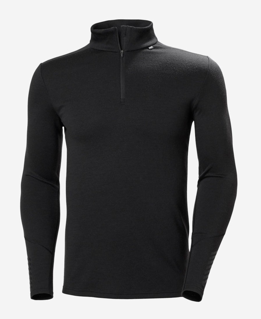 Helly Hansen Lifa Merino Midweight 1/2 Zip 990-Black Online