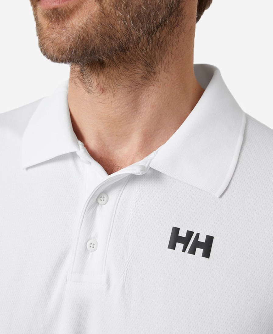 Helly Hansen Hh Lifa Active Solen Ss Polo 002-White Hot