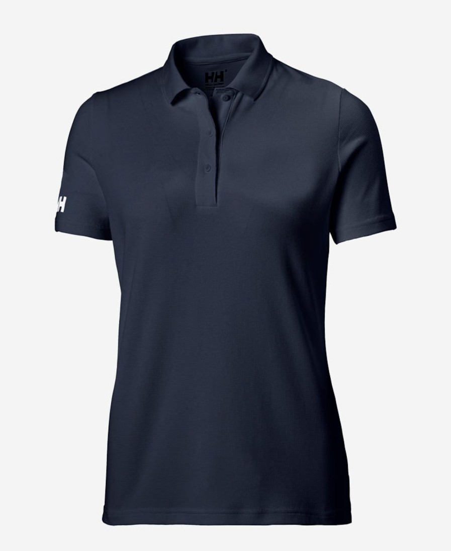 Helly Hansen W Crew Tech Polo 597-Navy New