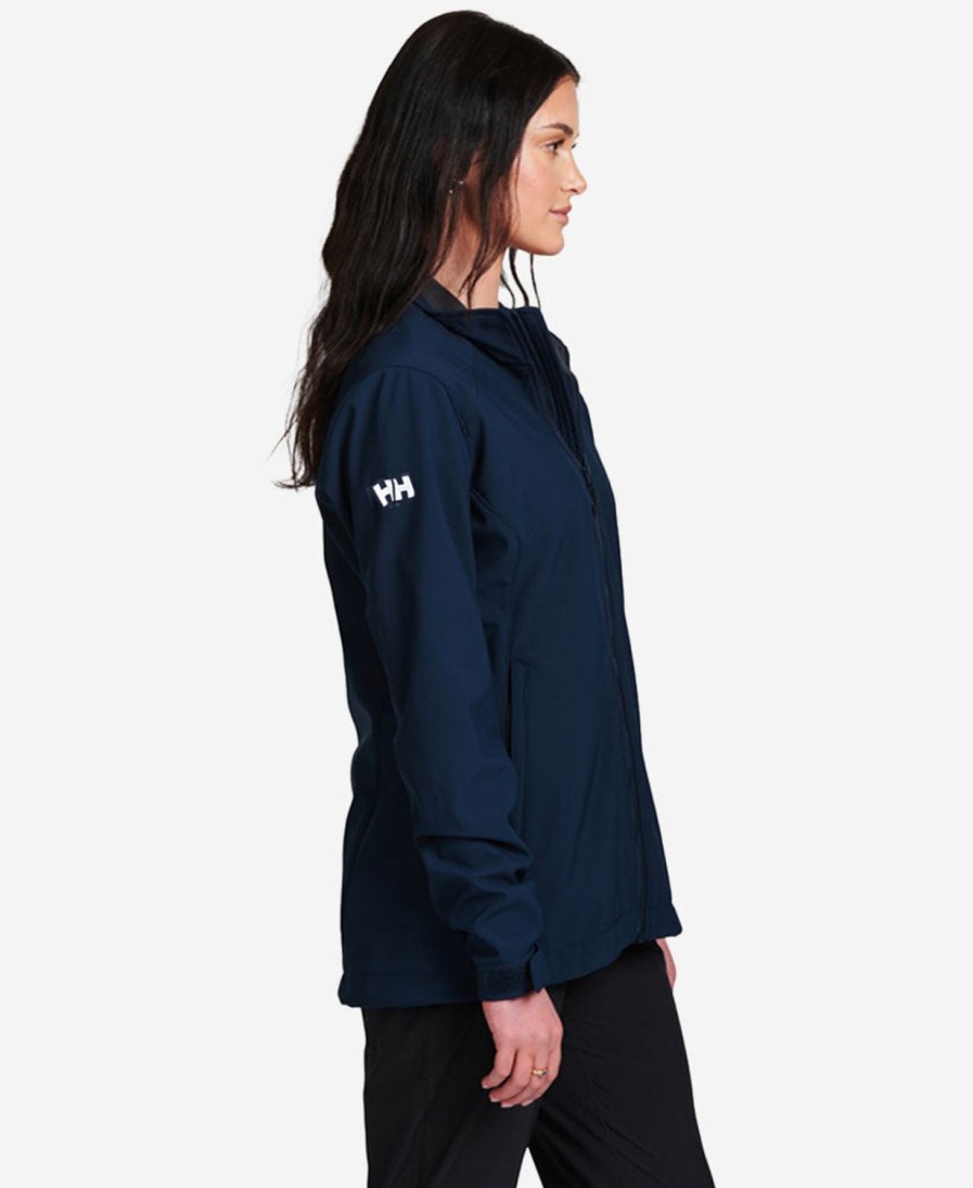 Helly Hansen W Paramount Softshell Jacket 597-Navy Clearance