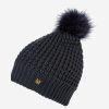 Helly Hansen W Snowfall Beanie 597-Navy Best