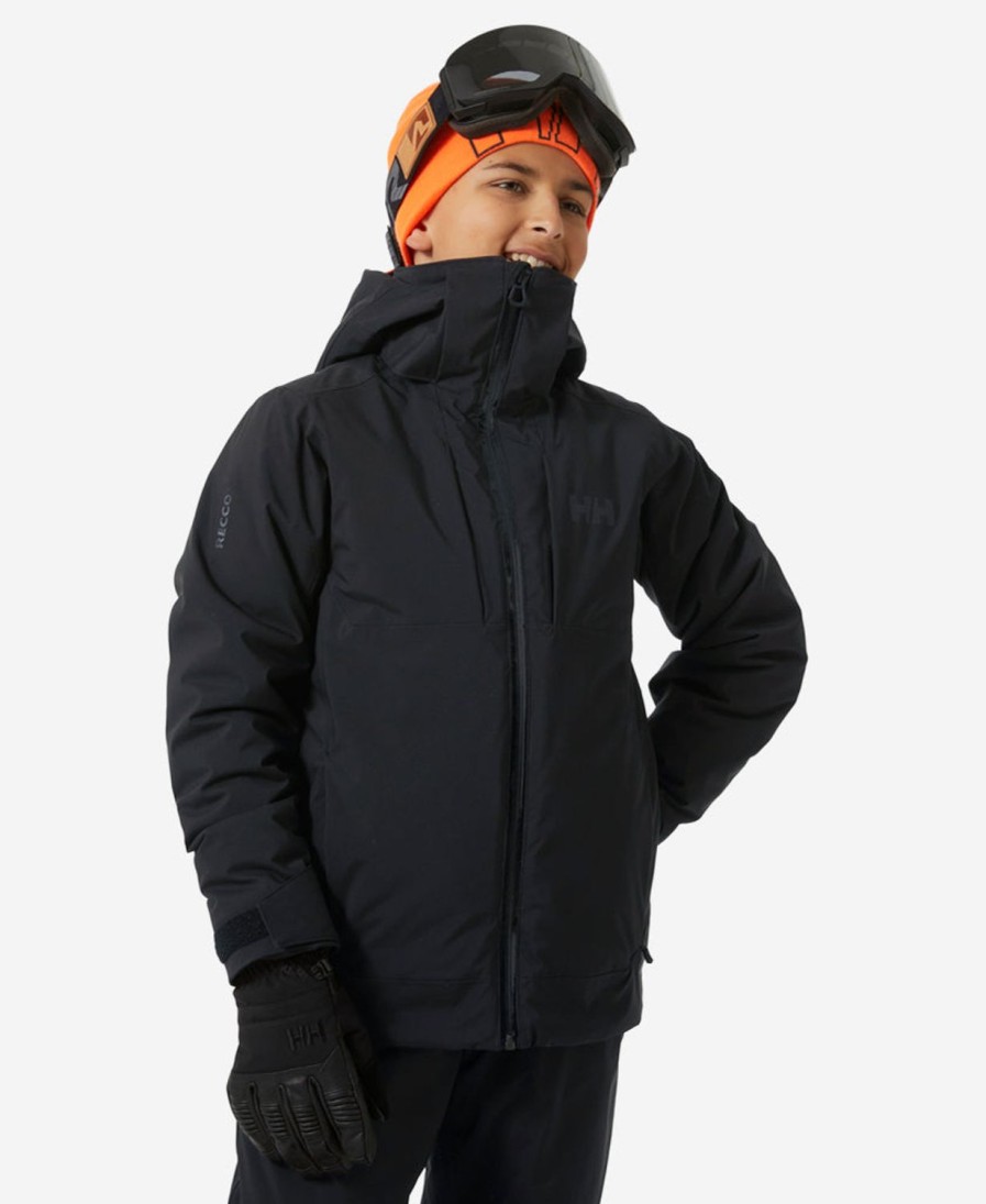 Helly Hansen Jr Alpha Jacket 990-Black Best