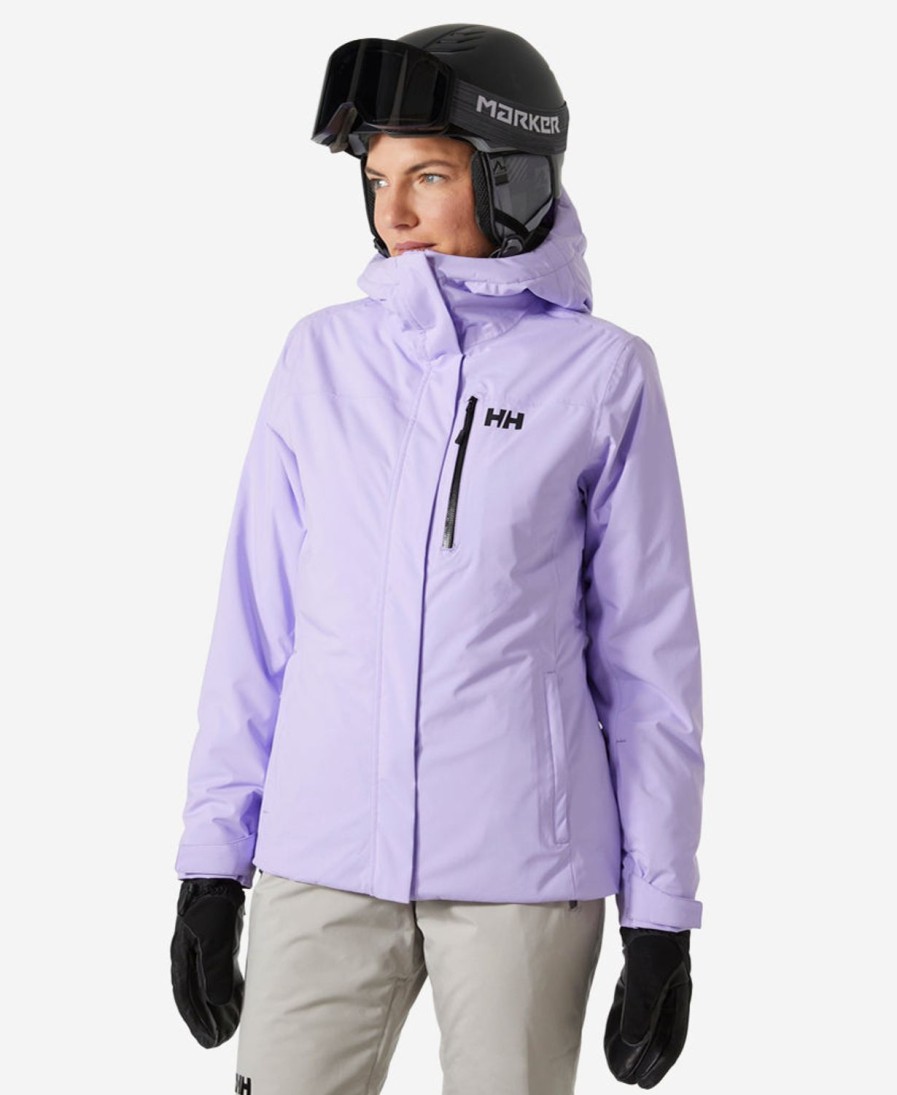 Helly Hansen W Snowplay Jacket 699-Heather Wholesale