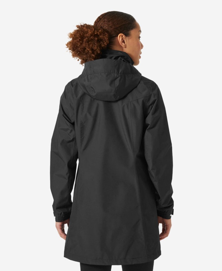 Helly Hansen W Aden Long Jacket Black Wholesale