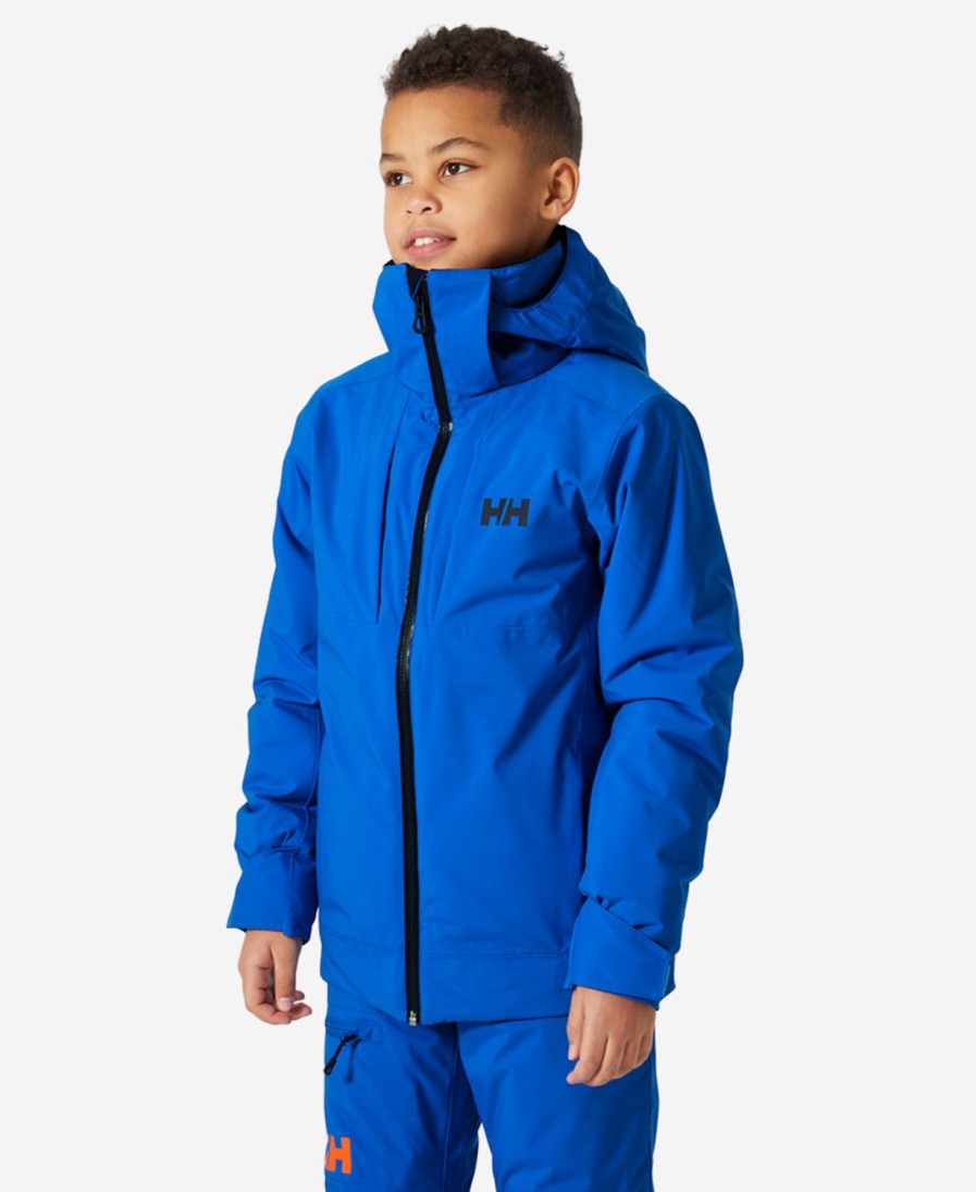 Helly Hansen Jr Alpha Jacket 543-Cobalt-2-0 New