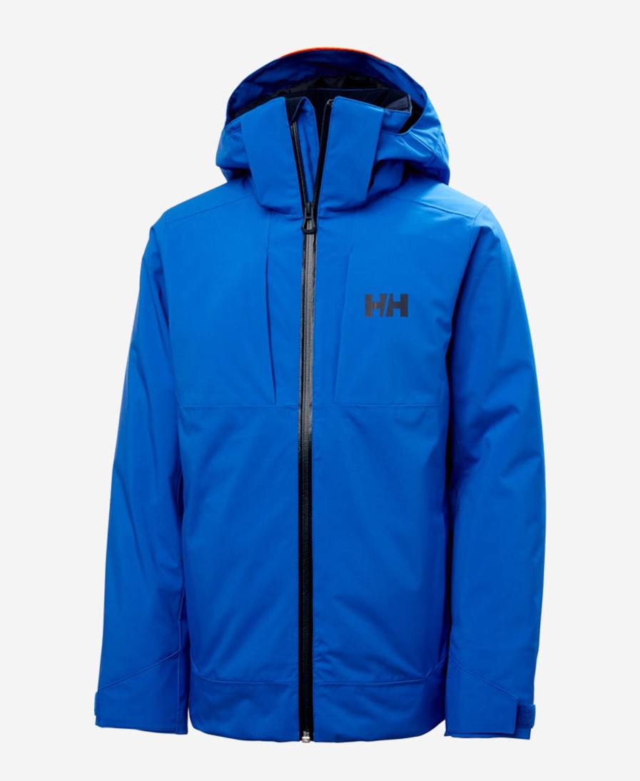 Helly Hansen Jr Alpha Jacket 543-Cobalt-2-0 New