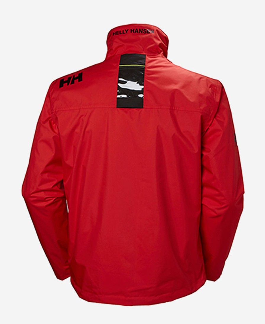 Helly Hansen Crew Midlayer Jacket 162-Red Online