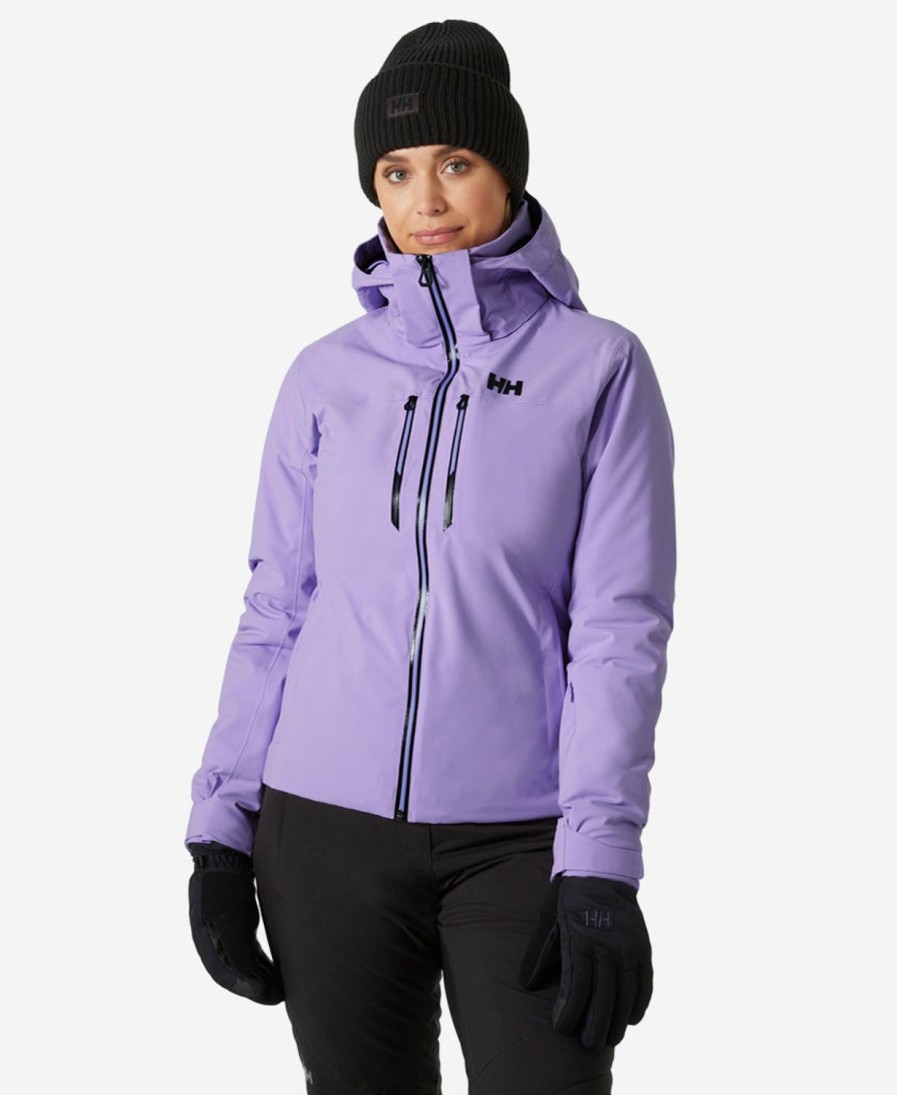 Helly Hansen W Alphelia Lifaloft Jacket 699-Heather New