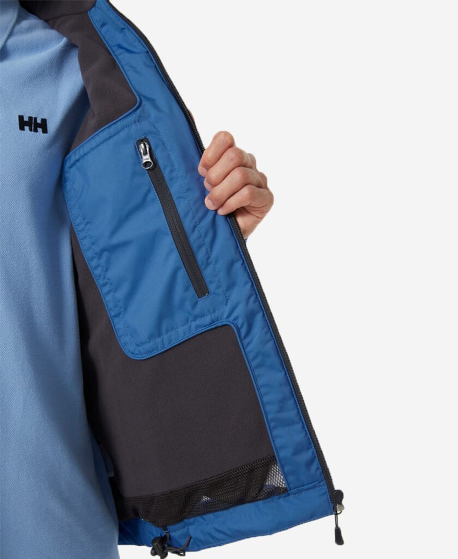 Helly Hansen Crew Midlayer Jacket 636-Azurite Wholesale