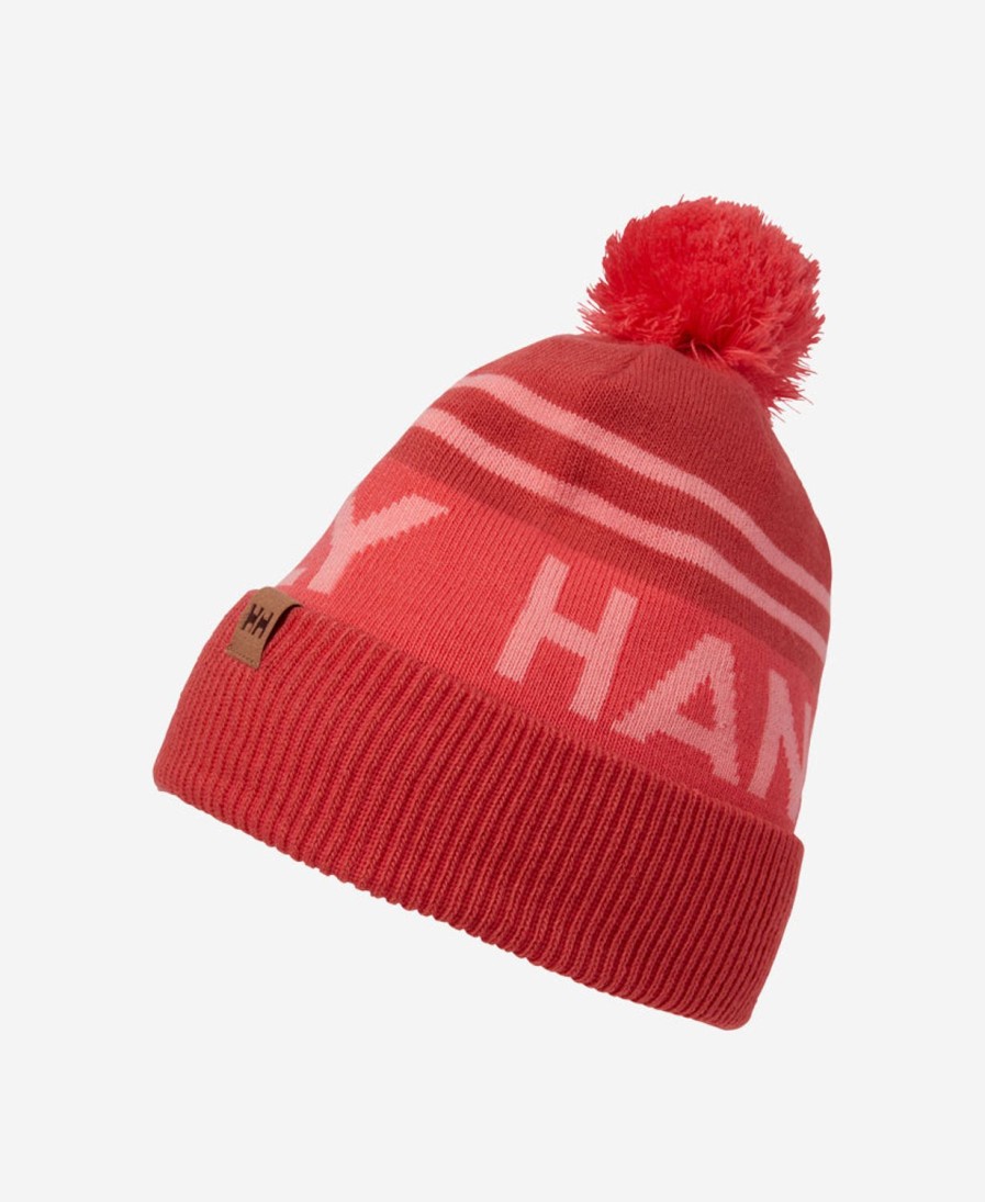 Helly Hansen K Ridgeline Beanie 101-Poppy-Red Best