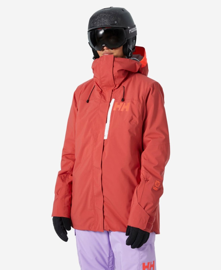 Helly Hansen W Powshot Jacket 101-Poppy-Red New