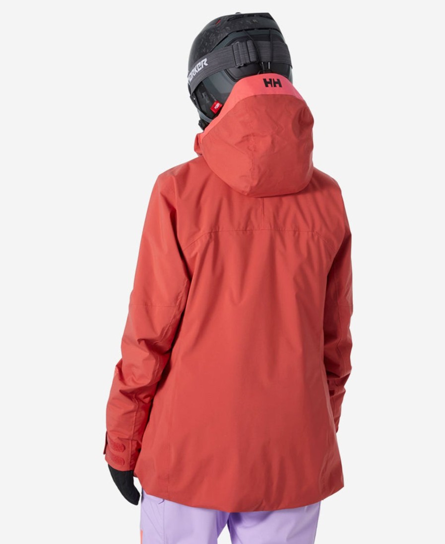 Helly Hansen W Powshot Jacket 101-Poppy-Red New