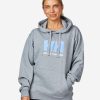 Helly Hansen W Hh Logo Hooded Fleece 949-Grey-Melange Online