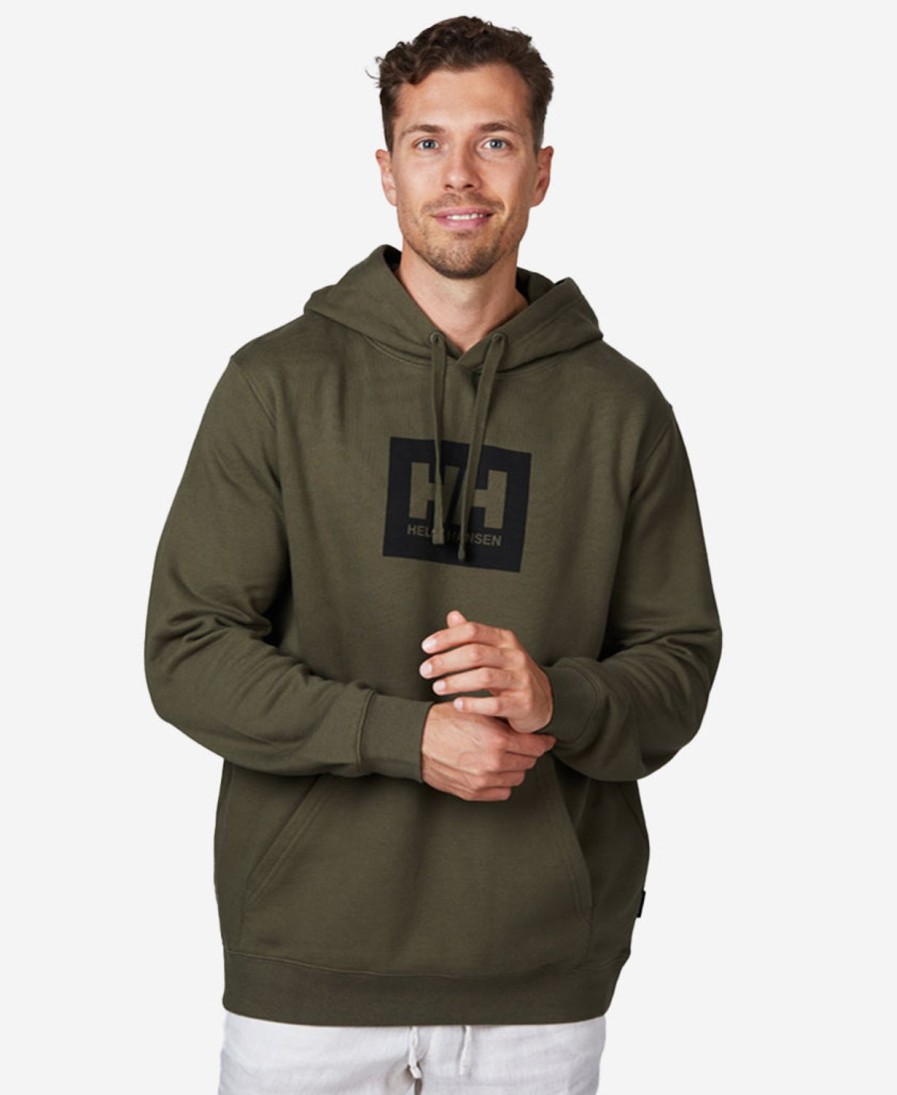 Helly Hansen Hh Box Hoodie 431-Utility-Green Online