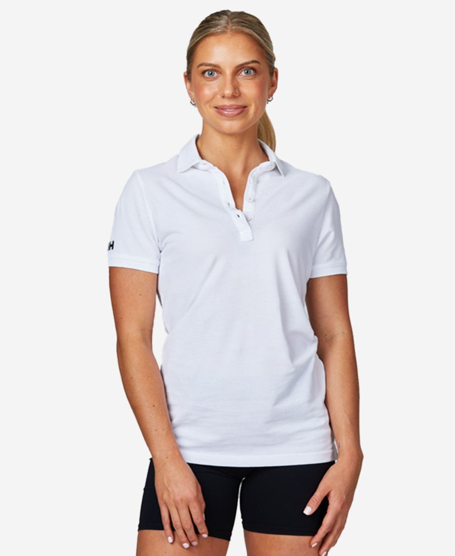 Helly Hansen W Crew Pique 2 Polo White Clearance