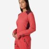 Helly Hansen W Lifa Merino Midweight Crew 101-Poppy-Red Hot