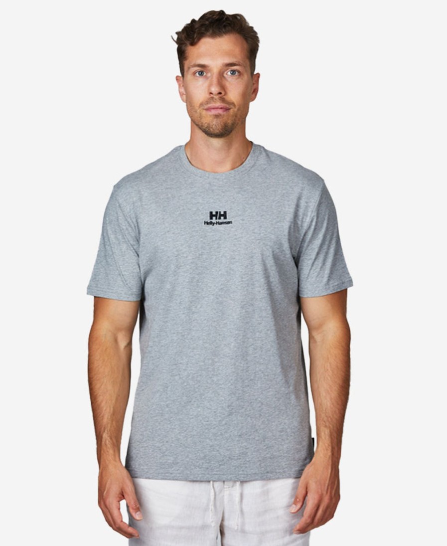 Helly Hansen Yu T-Shirt 949-Grey-Melange Online