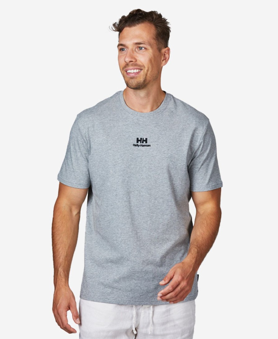 Helly Hansen Yu T-Shirt 949-Grey-Melange Online