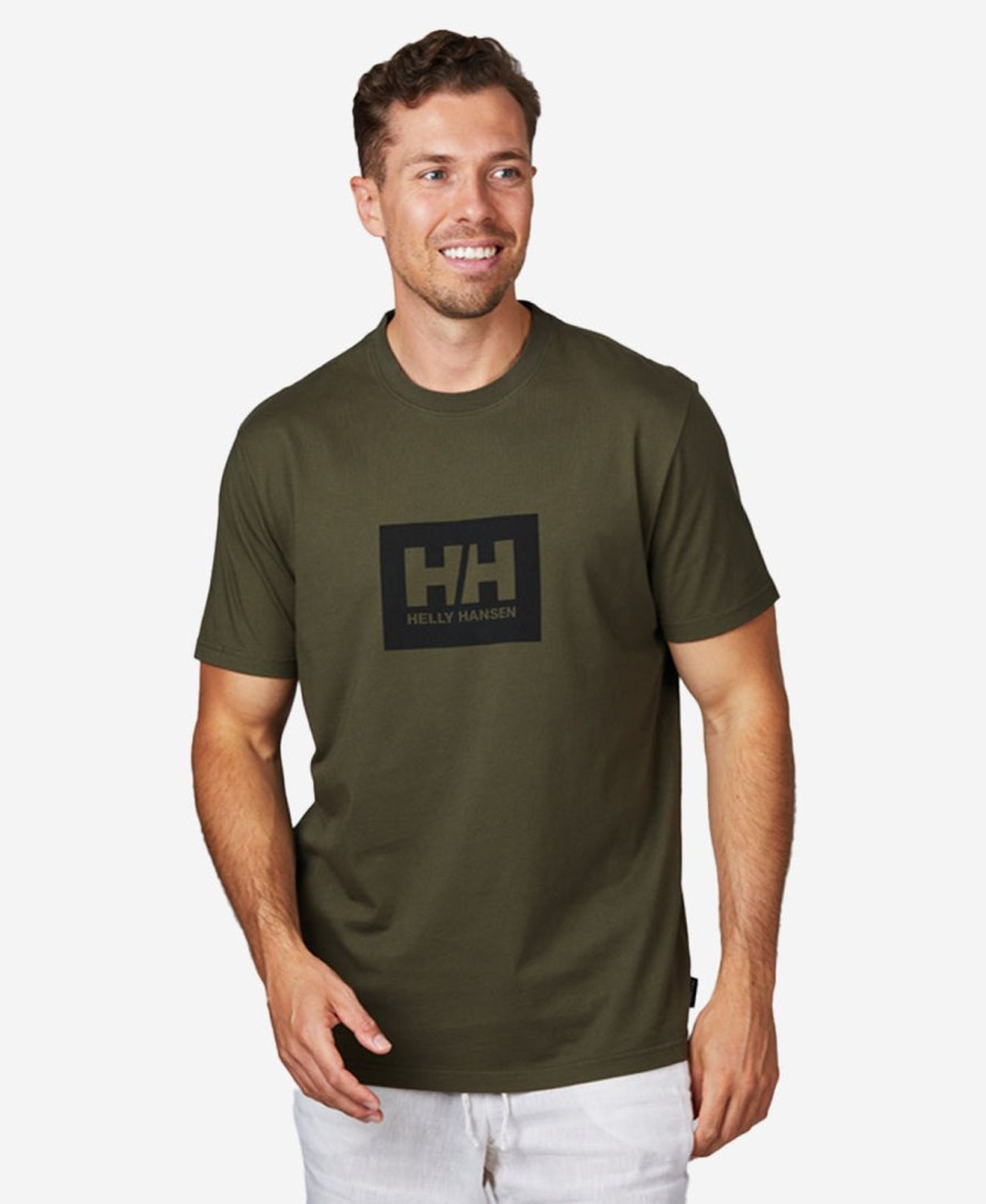 Helly Hansen Hh Box T-Shirt 431-Utility-Green Hot