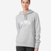 Helly Hansen W Nord Graphic Pull Over Hoodie 951-Grey-Melange Hot